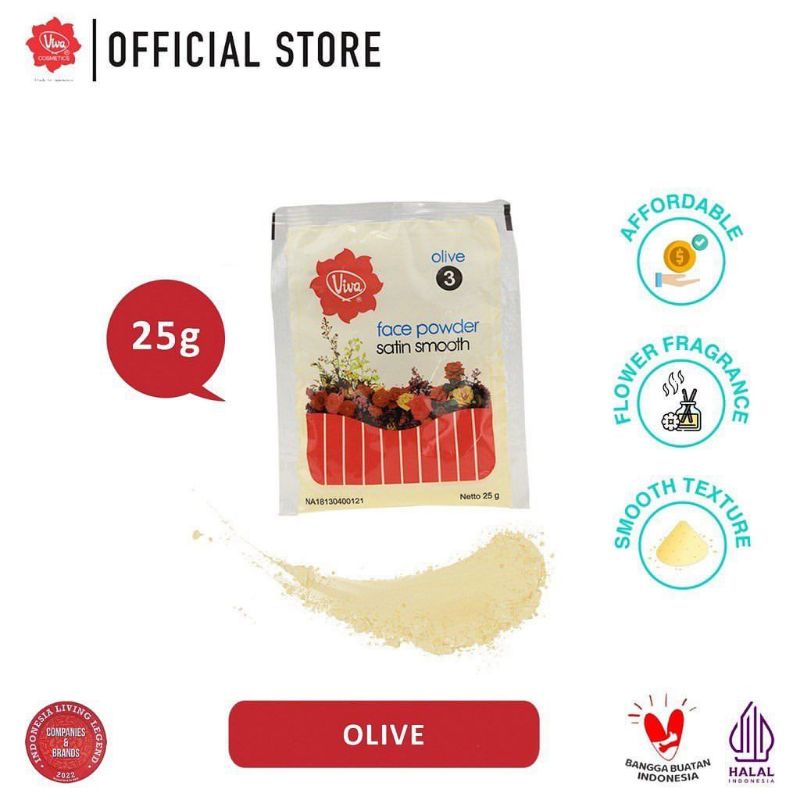 viva bedak tabur sachet
