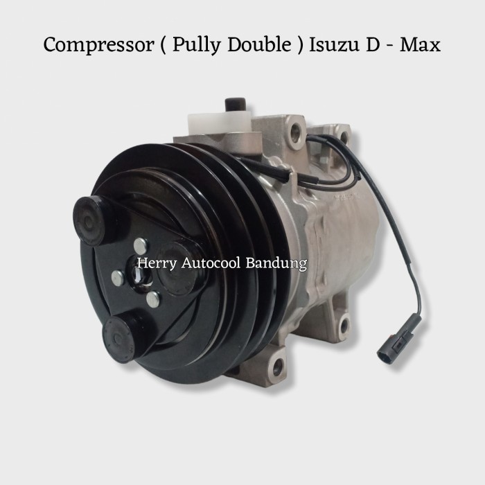 """""] Compressor - Kompressor Ac Isuzu D Max Pully Double - Imitasi