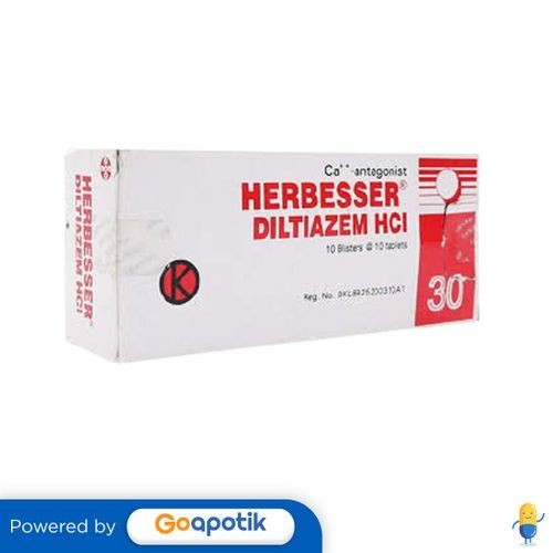 HERBESSER 30 MG BOX 100 TABLET
