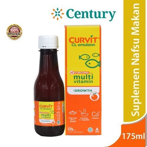 Curvit CL Emulsion Syrup Orange 175ml