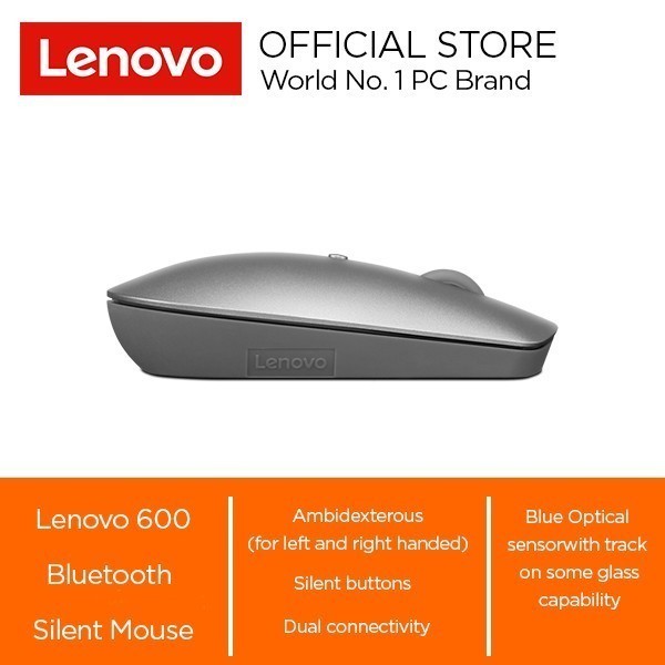 Mouse Lenovo 600 Bluetooth Silent Mouse