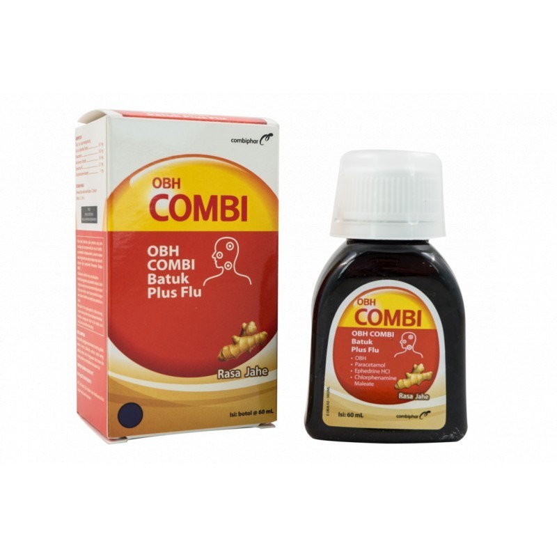 OBH COMBI PLUS BATUK FLU RASA JAHE