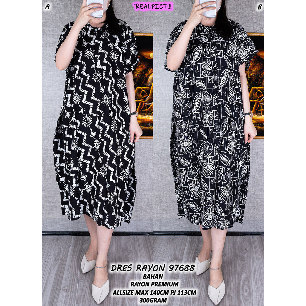 DRES RAYON 97688 (READY STOK)