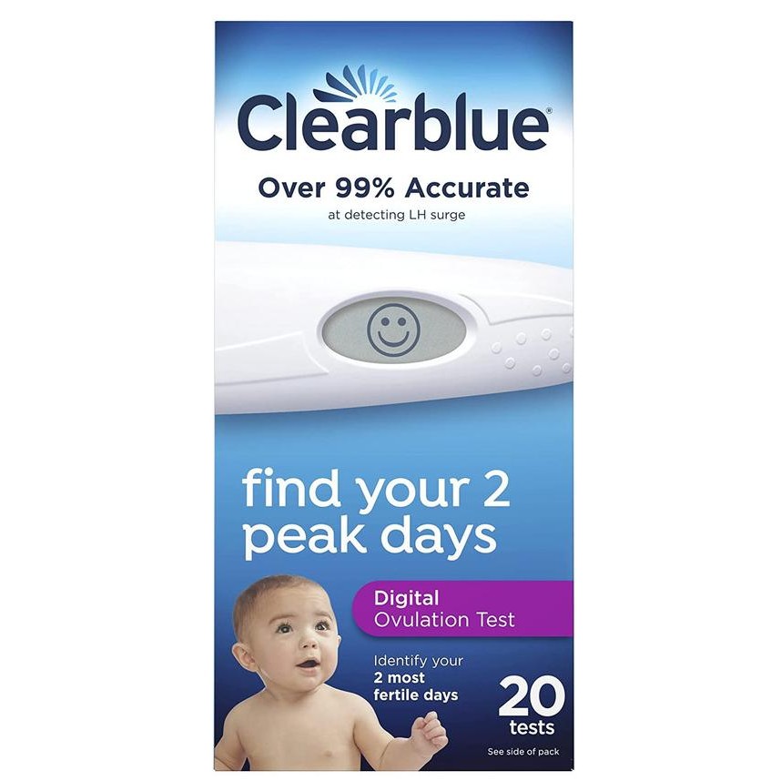 Clearblue Pregnancy Test Early Detection Smart Countdown Ovulation Kit _ - original