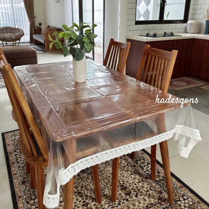 Taplak bening renda import