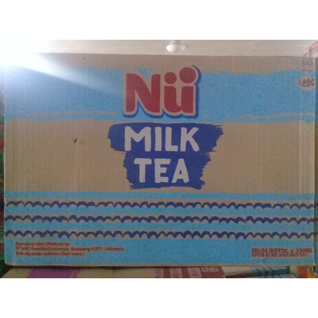 Nu Lk Tea 330Ml Isi 24 Botol / Karton