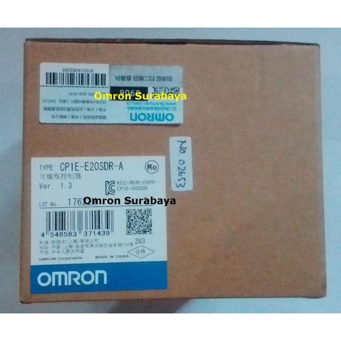 PLC Omron CP1E-E20SDR-A CP1E E20SDR A 12 input 8 Output
