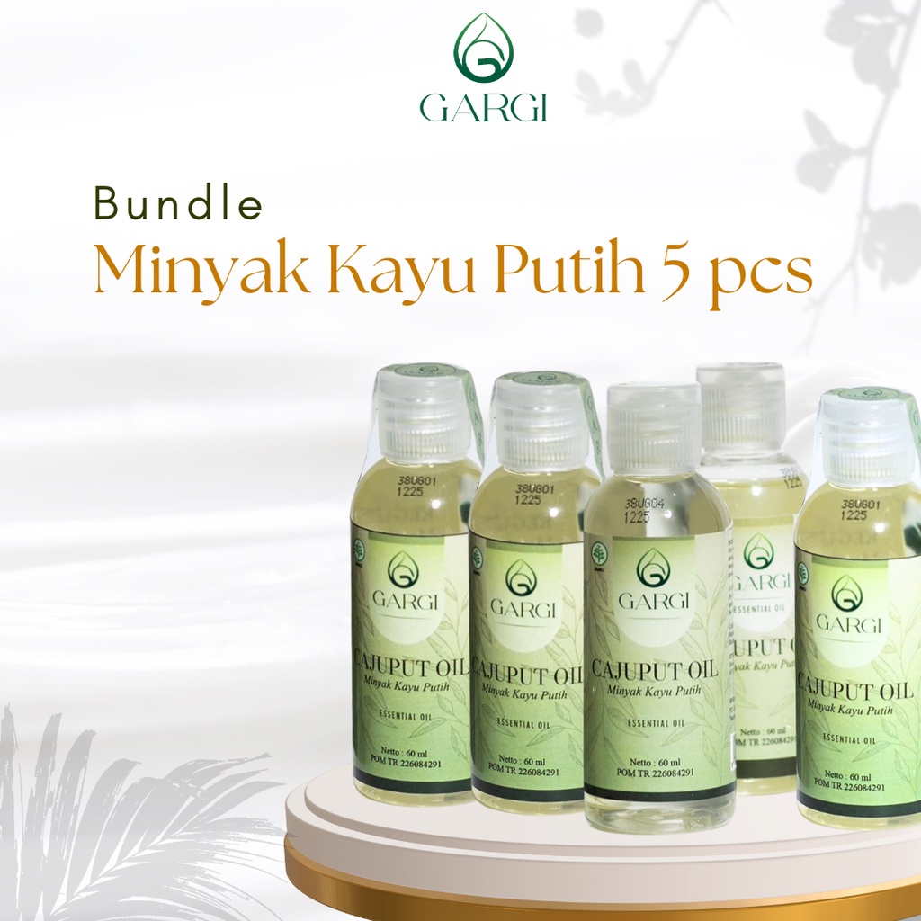 Minyak Kayu Putih Gargi 5 pcs Bundle