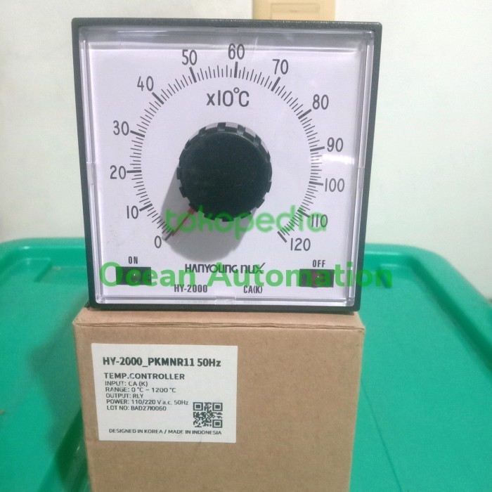 ✅Termurah Temperature Controller Hanyoung Hy-2000 1200Ca Diskon