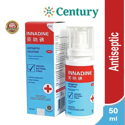 INNADINE ANTISEPTIC SOLUTION 50ML / ANTISEPTIK