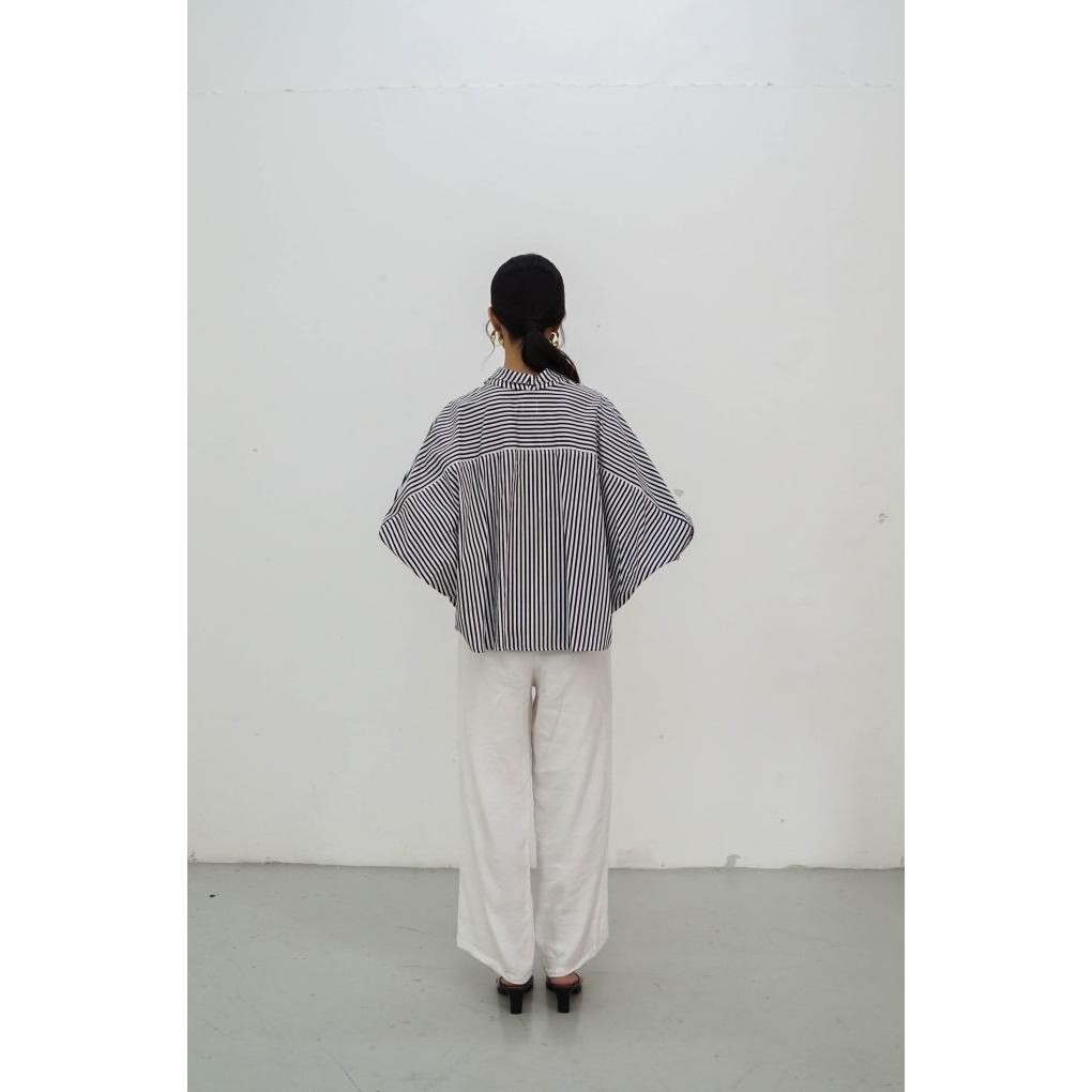 Pafon Mav Top - Black Stripes