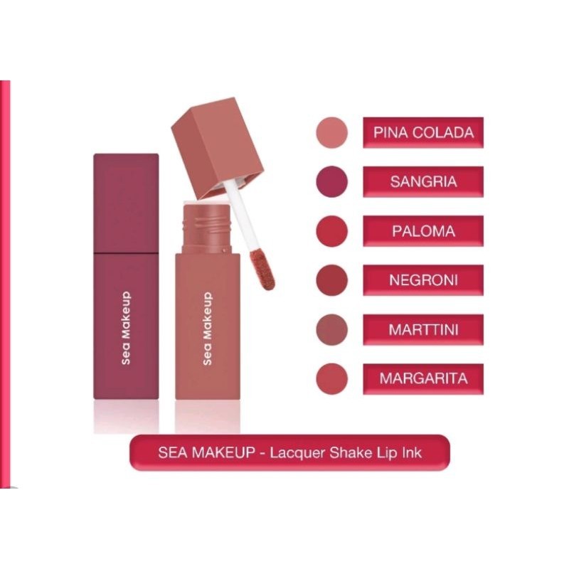 Sea makeup Lacquer shake lip ink