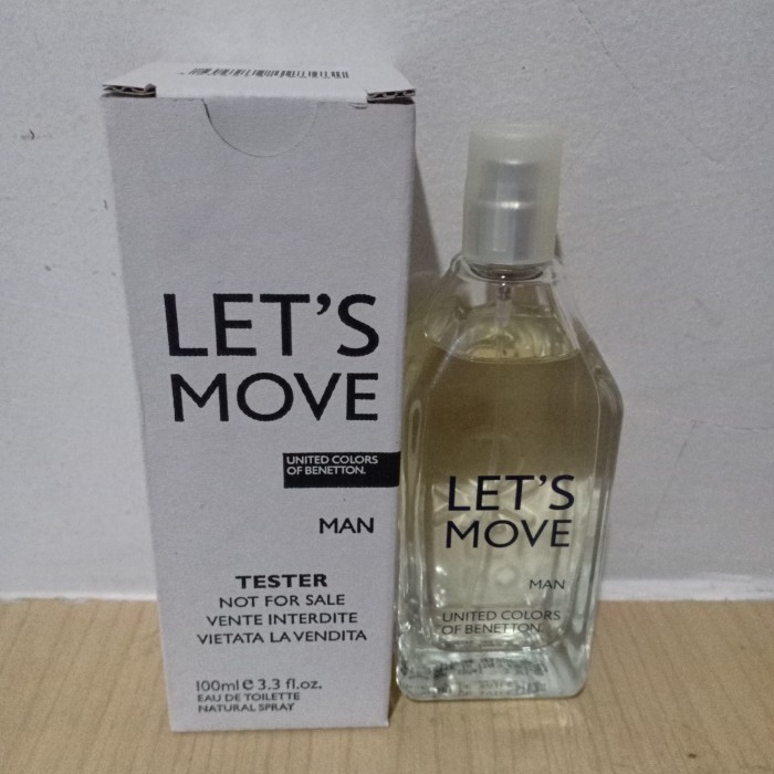Benetton Lets Move Man Edt 100Ml Tester