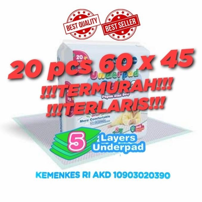 UNDERPAD MURAH 20PCS