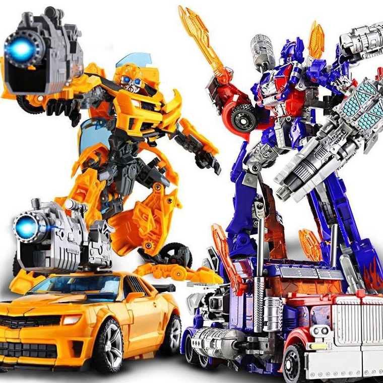 ➛HmJ mainan robot transformers optimus prime / bumblebee ✬ ★★★