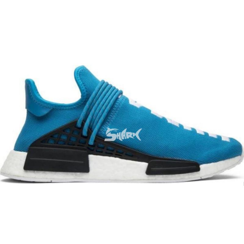 NMD Human Race Trail x Pharrell "Being Sharp Blue" 100% Authentic