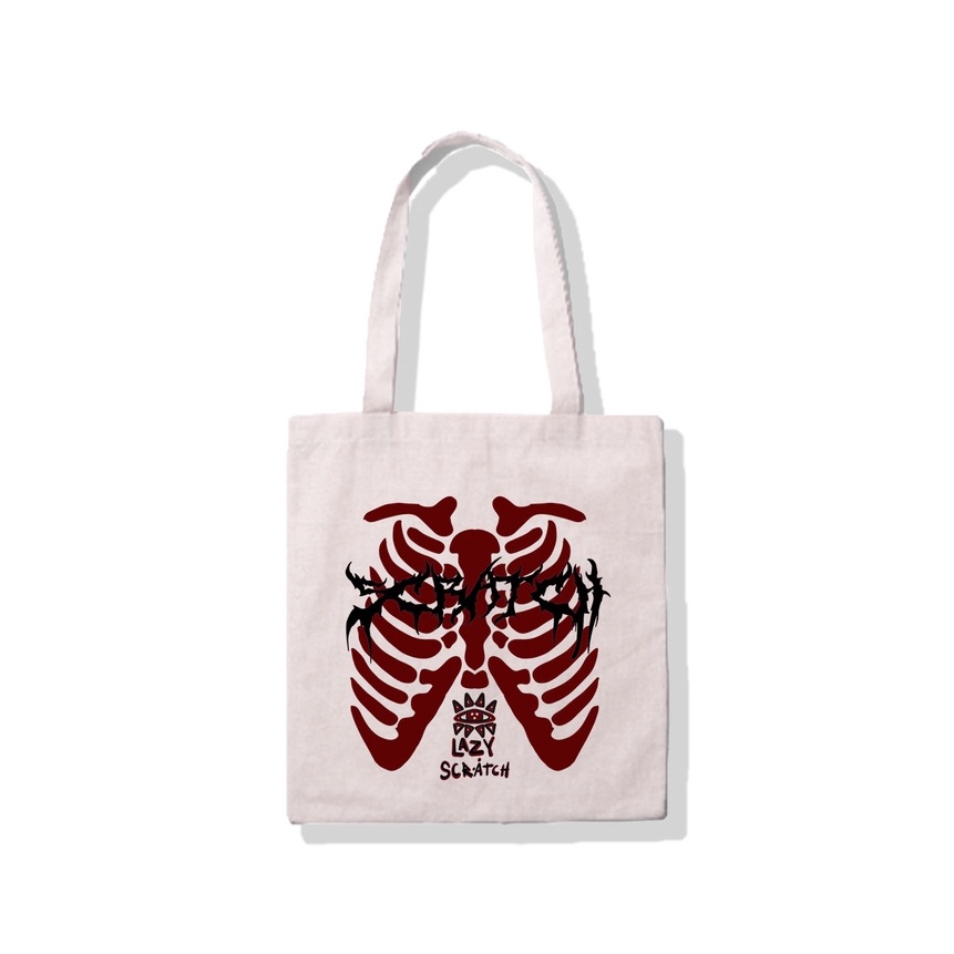 [F34㊚> Totebag - Scratch Bonesupeer.keren☎