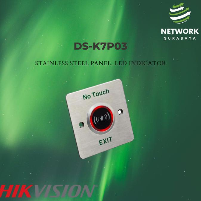 HIKVISION DS-K7P03 EXIT & EMERGENCY BUTTON