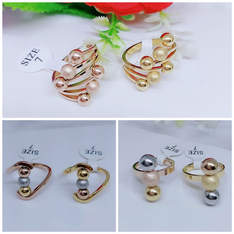 Cincin titanium bola A-E
