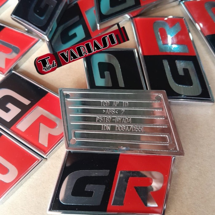 Cod Emblem Gr Original Chrome Kode Ema191