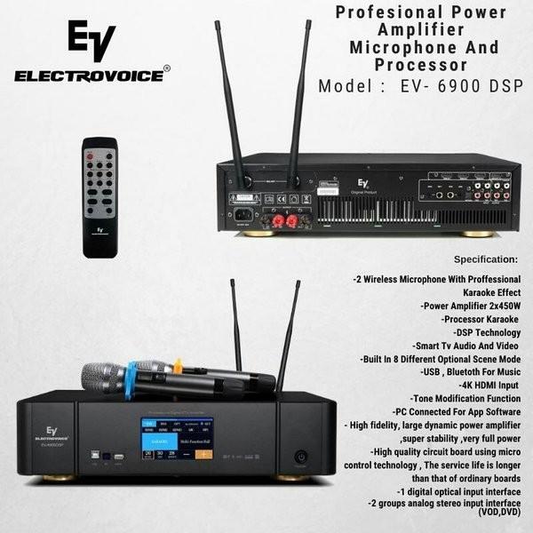POWER AMPLIFIER ELECTRO VOICE EV6900 DSP EV-6900