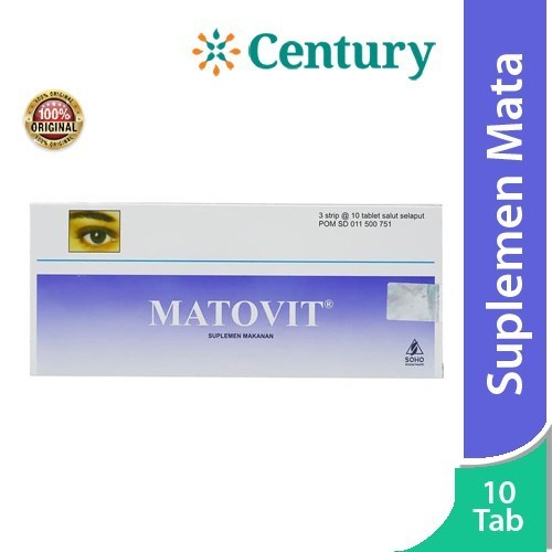 Matovit 10 Tablet/Suplemen Kesehatan mata