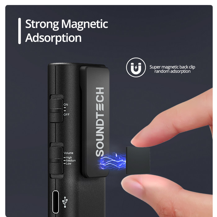 Soundtech Go2 Wireless Microphone System 2.4Ghz With Digital Display