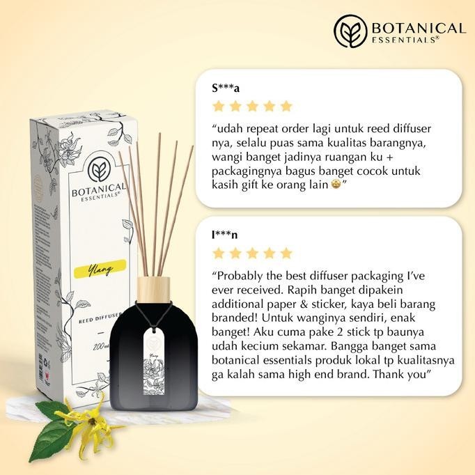 Botanical Essentials - Reed Diffuser Refill Ylang 500Ml