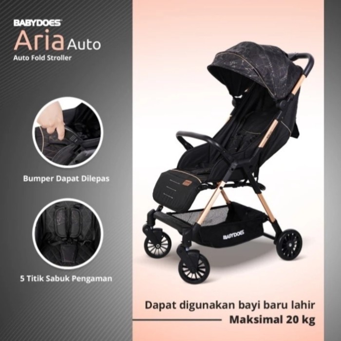 Aknam Stroller Babydoes Aria Auto Fold