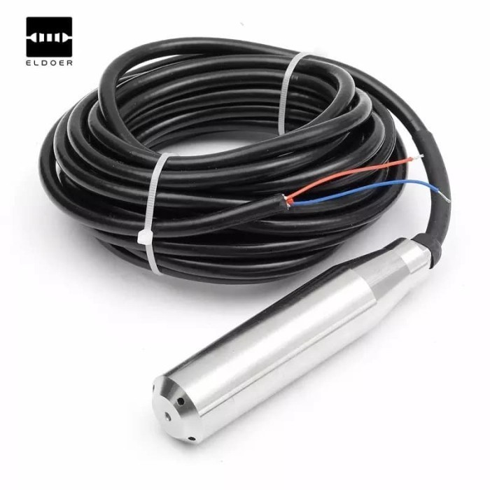 Submersible Water Level Transmitter Level Transducer Sensor 6M Cable