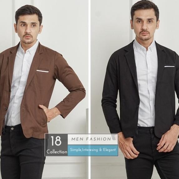 Jas Blazer Slimfit Pria Formal