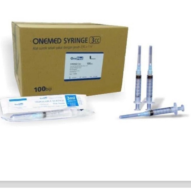 Disposable Syringe Spoit OneMed 3 CC