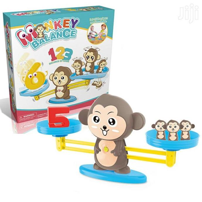 Mainan Edukasi Monkey Balance Math Toy