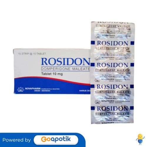 ROSIDON 10 MG BOX 100 TABLET