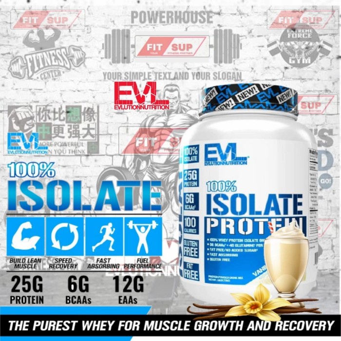 EVL PROTEIN ISOLATE 5lbs Evl Evlution Nutrition Whey Isolate