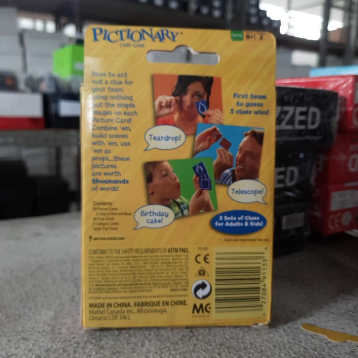 PICTIONARY UNO- board game