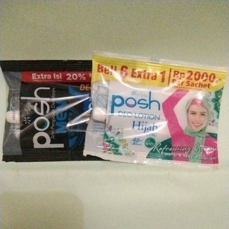 posh Deo lotion sachet