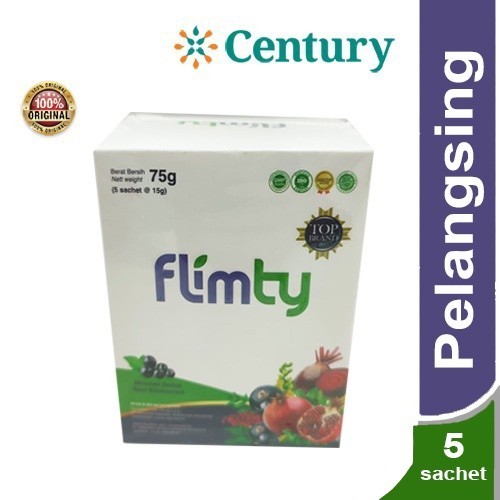 Flimty 5 sachet / Pelangsing / Suplemen Diet