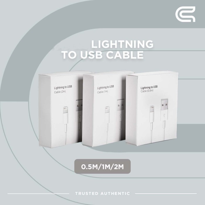 Termurah Lightning To Usb Cable