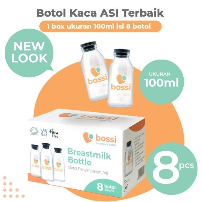 Bossi Botol Kaca Asi 100 Ml