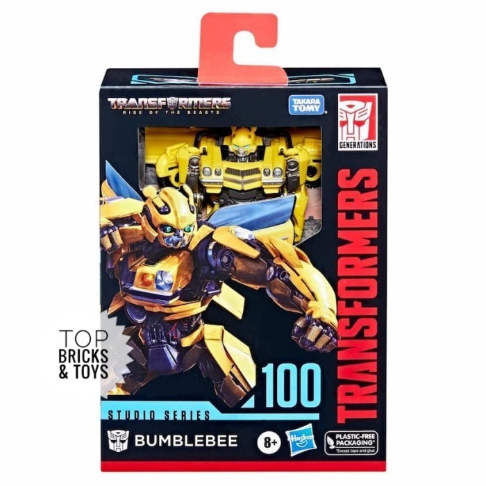 Hasbro, Transformers Studio Series 100 Deluxe Class Bumblebee