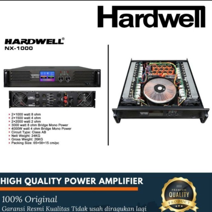 Hardwell Nx-1000 Amplifier