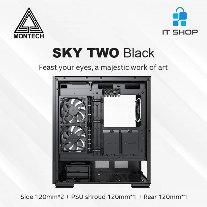 Montech Casing Sky Two - Black