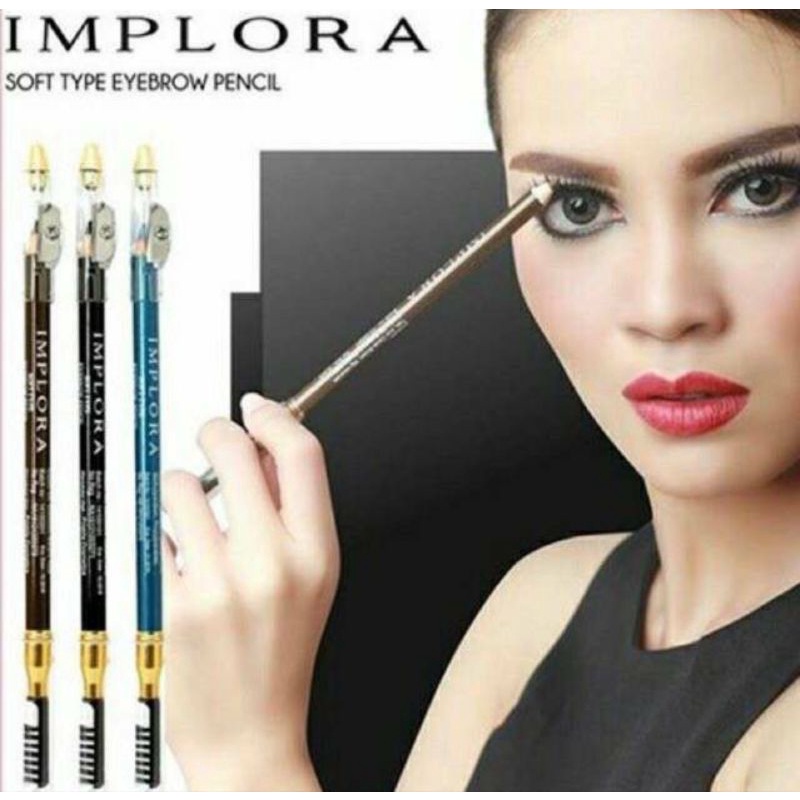 (ACEH-TIMUR)PENCIL ALIS IMPLORA DAN SALSA 2 IN 1