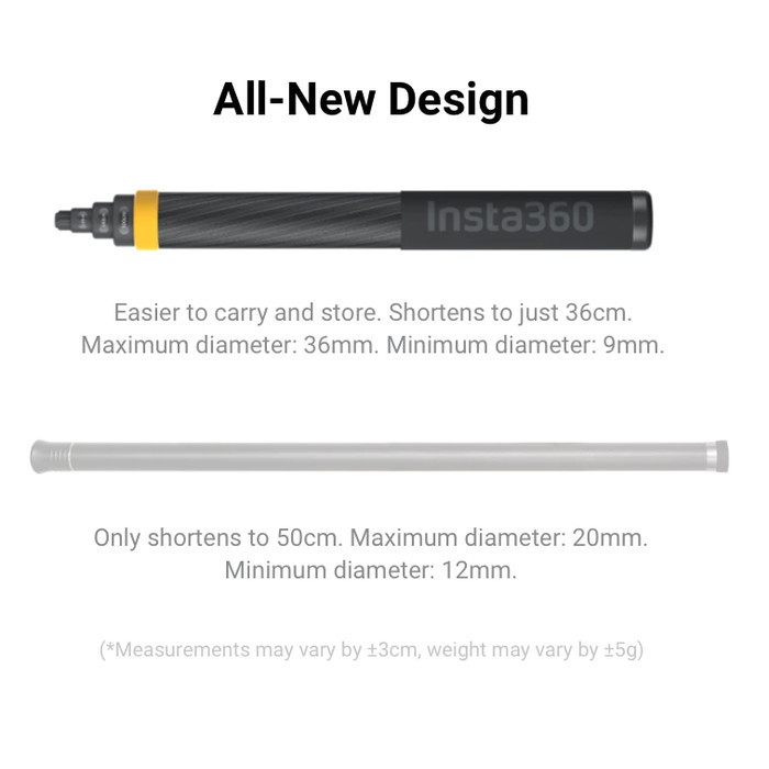 Insta360 Extended Edition Selfie Stick New Version