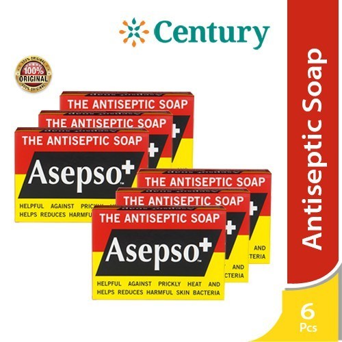 ( 1 Pcs ) Asepso+ Soap 80gr