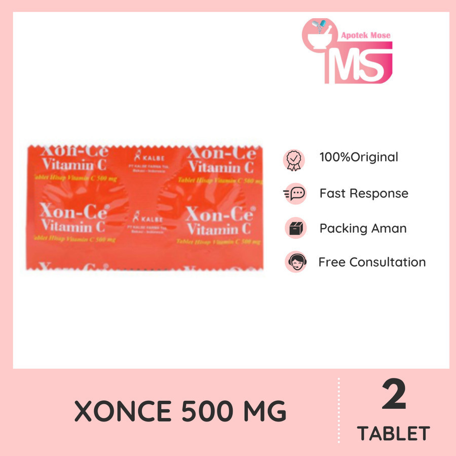 XONCE 500 MG 2 TABLET/STRIP