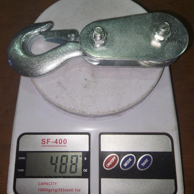 Snatch Block Pulley Block Hook 2Ton Original