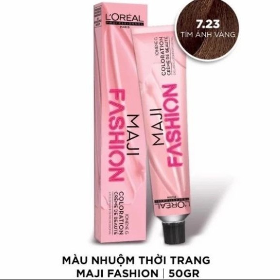 L'oreal professional maji 7.23 50 ml-cat rambut