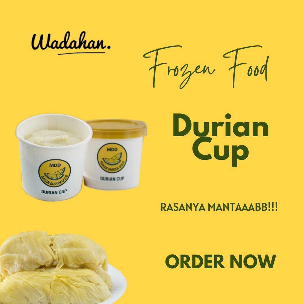 Durian Cup 100 gram